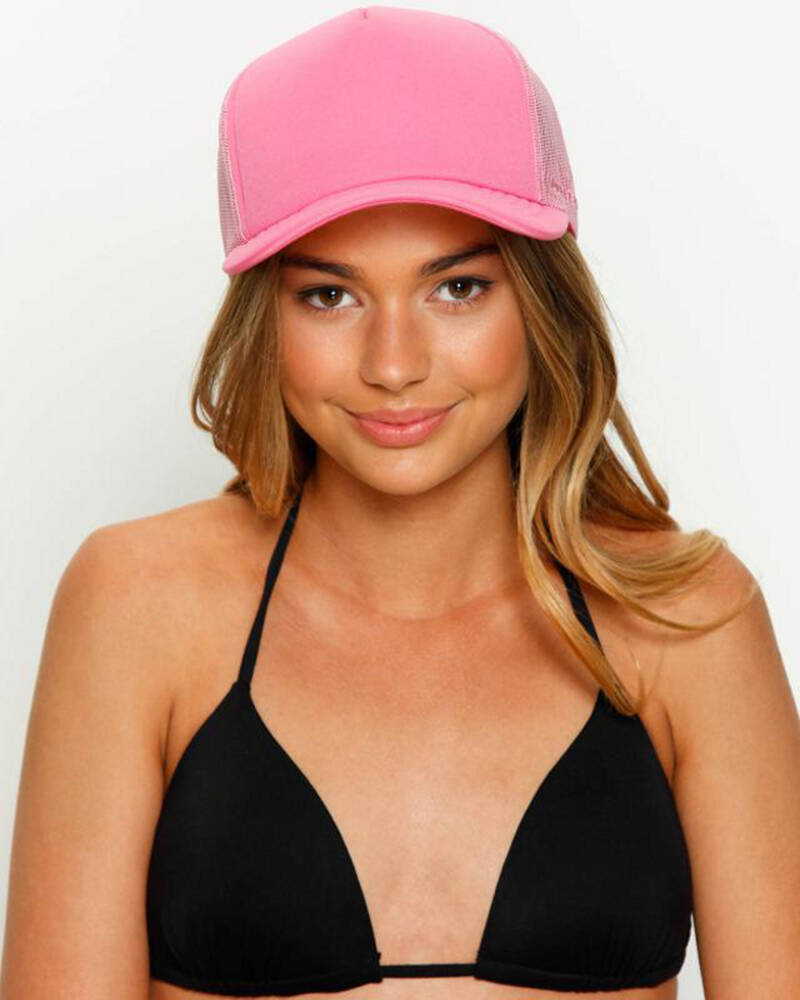 Flexfit High Crown Trucker Cap for Womens