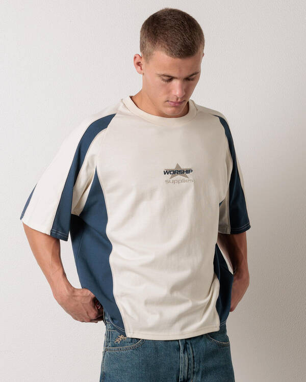 Laps Panel Raglan T-Shirt