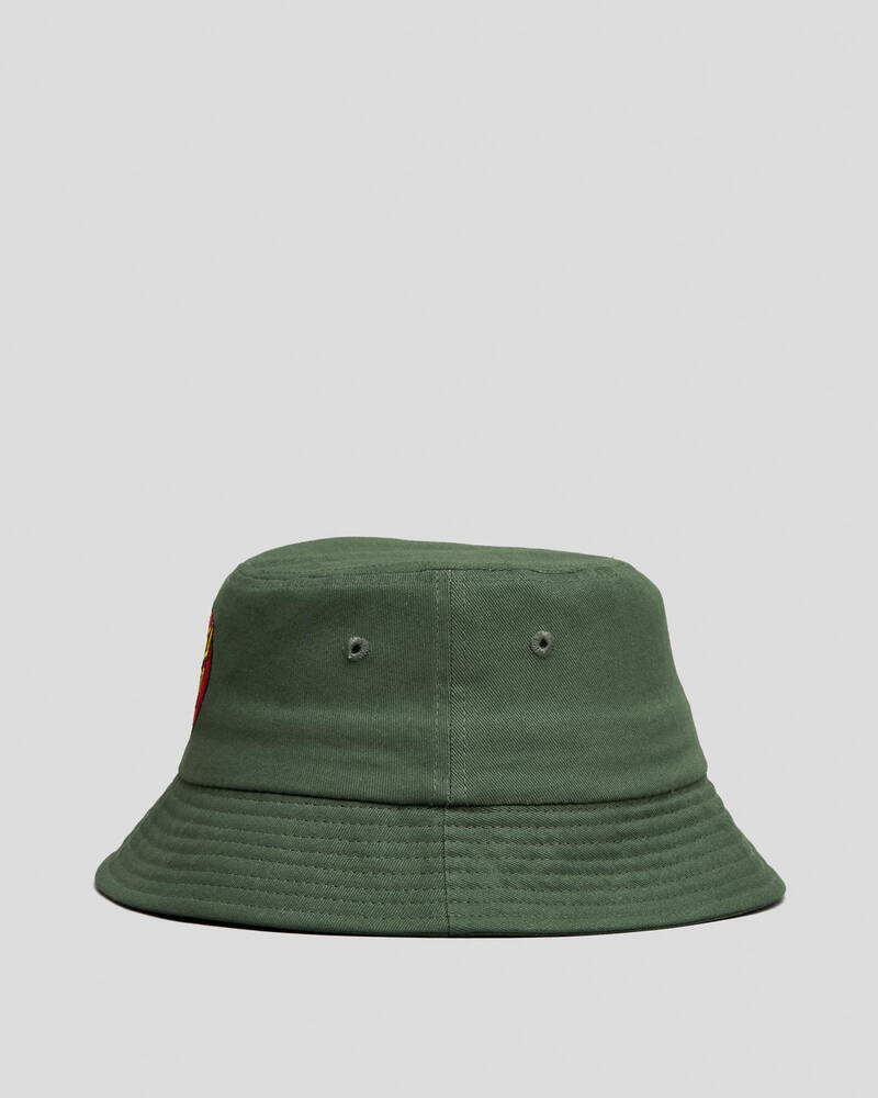 Santa Cruz Boys' Classic Dot Patch Bucket Hat for Mens