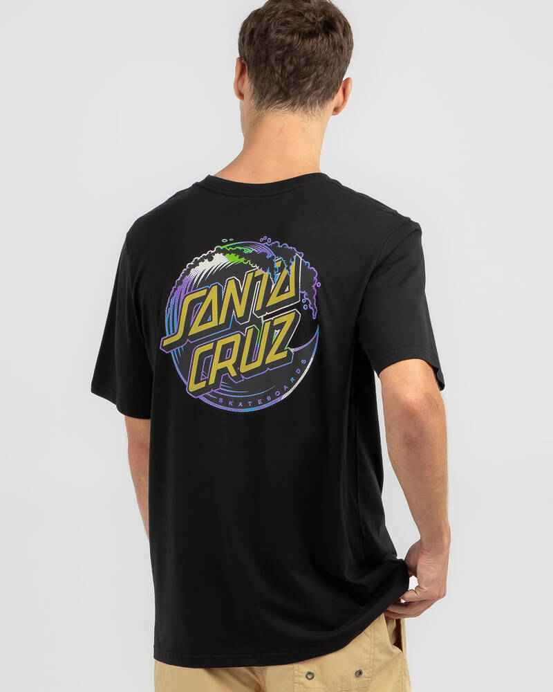 Santa Cruz Holo Wave Dot T-Shirt for Mens