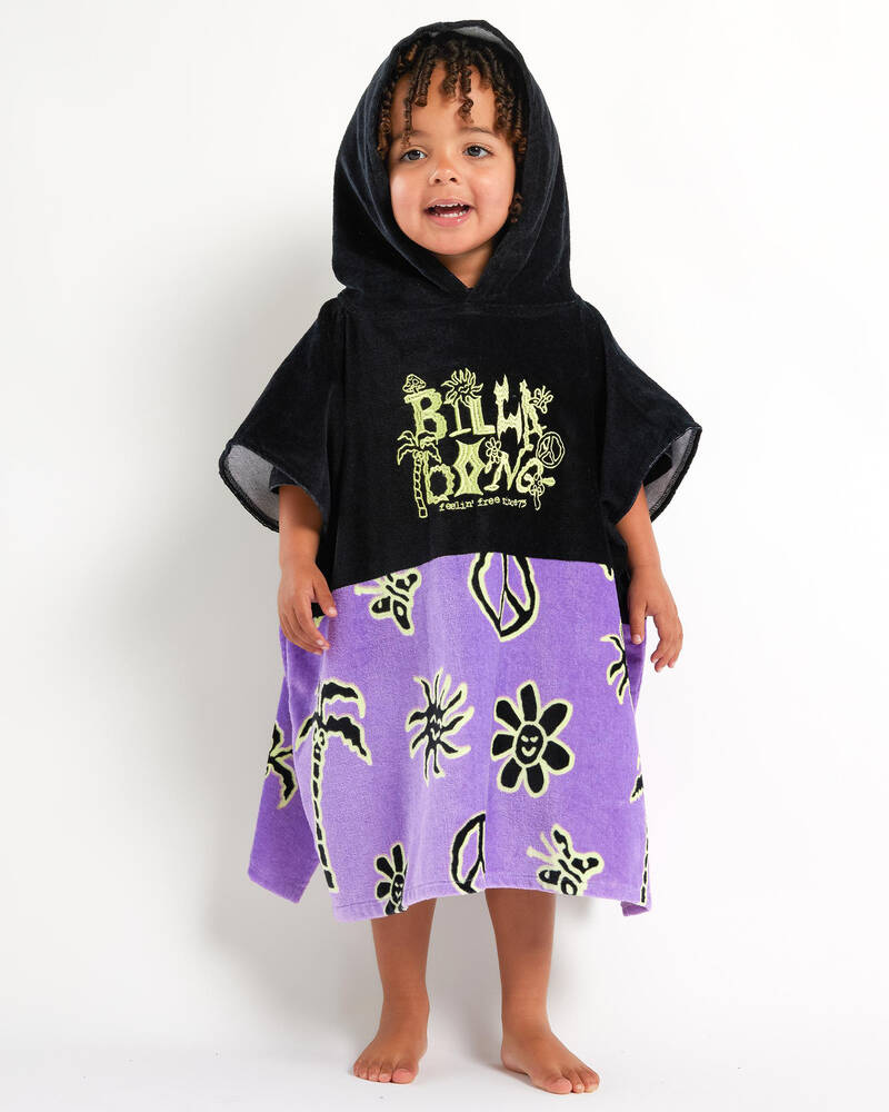 Billabong Toddlers' Shady Hooded Poncho for Mens