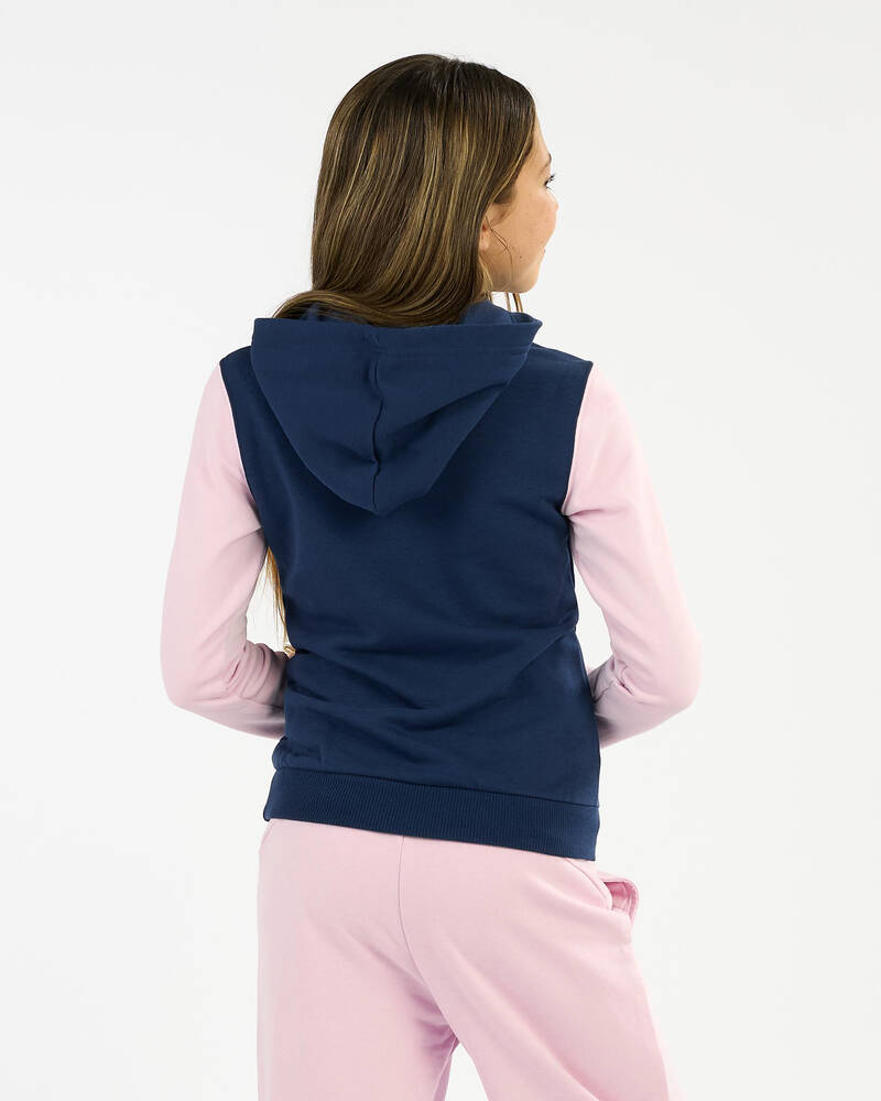 Puma Girls' Classics Two-Colour Logo Hoodie TR for Womens