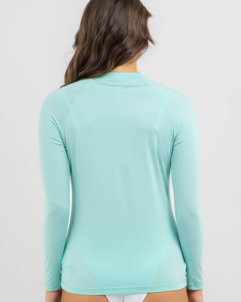 Roxy Essentials Long Sleeve Rash Vest for Womens
