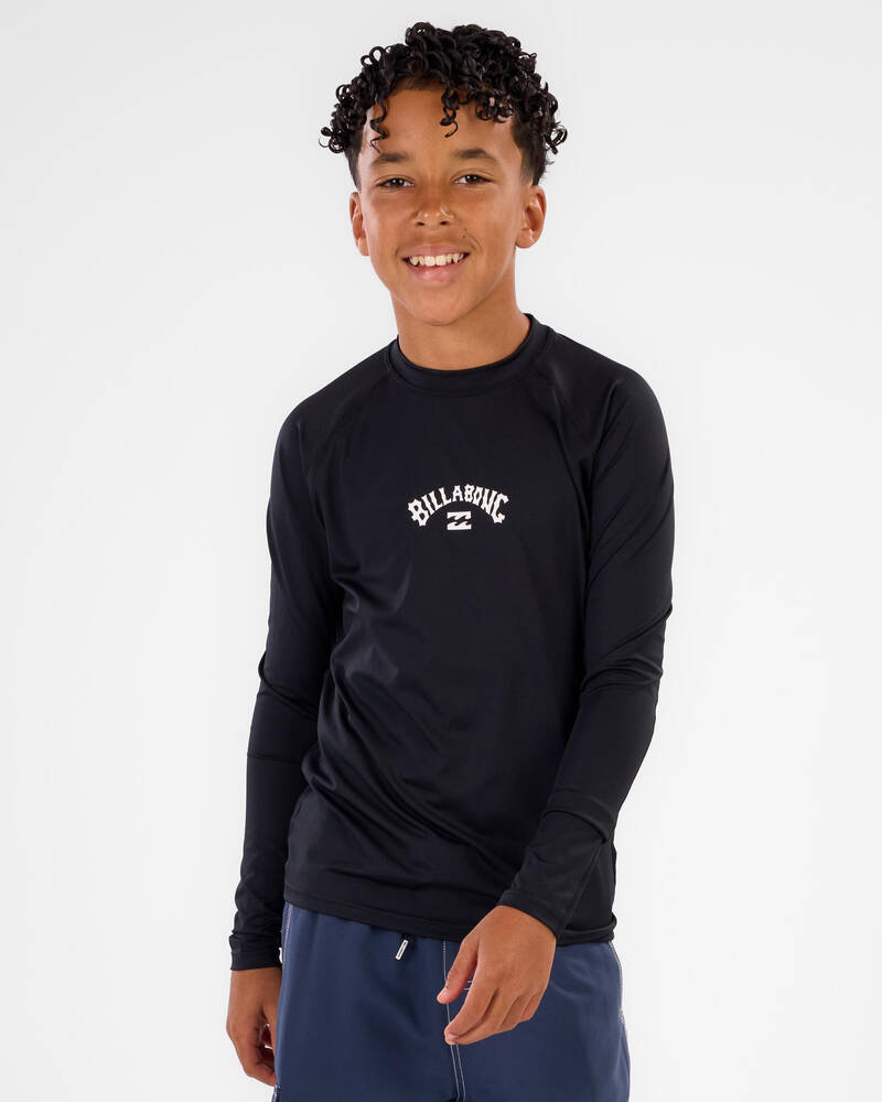Billabong Boys' All Day Arch Fade Long Sleeve Rash Vest for Mens