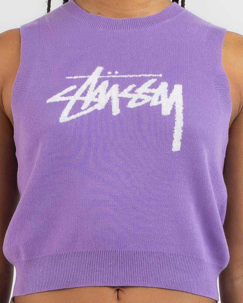 Stussy Knit Vest for Womens