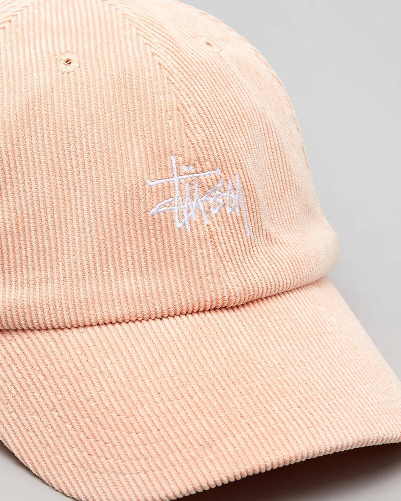 Stussy Graffiti Cord Low Pro Cap for Womens