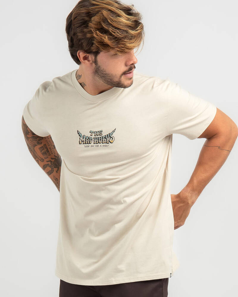 The Mad Hueys Surfing Shoey T-Shirt for Mens