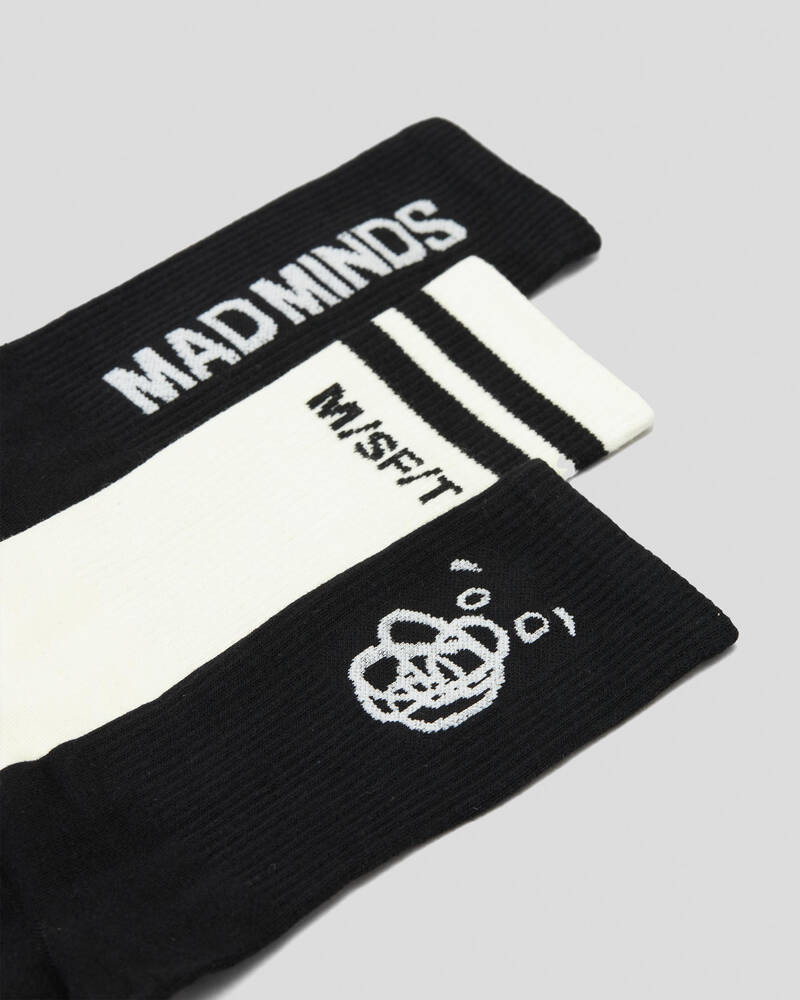 M/SF/T New Life Socks 3 Pack for Mens