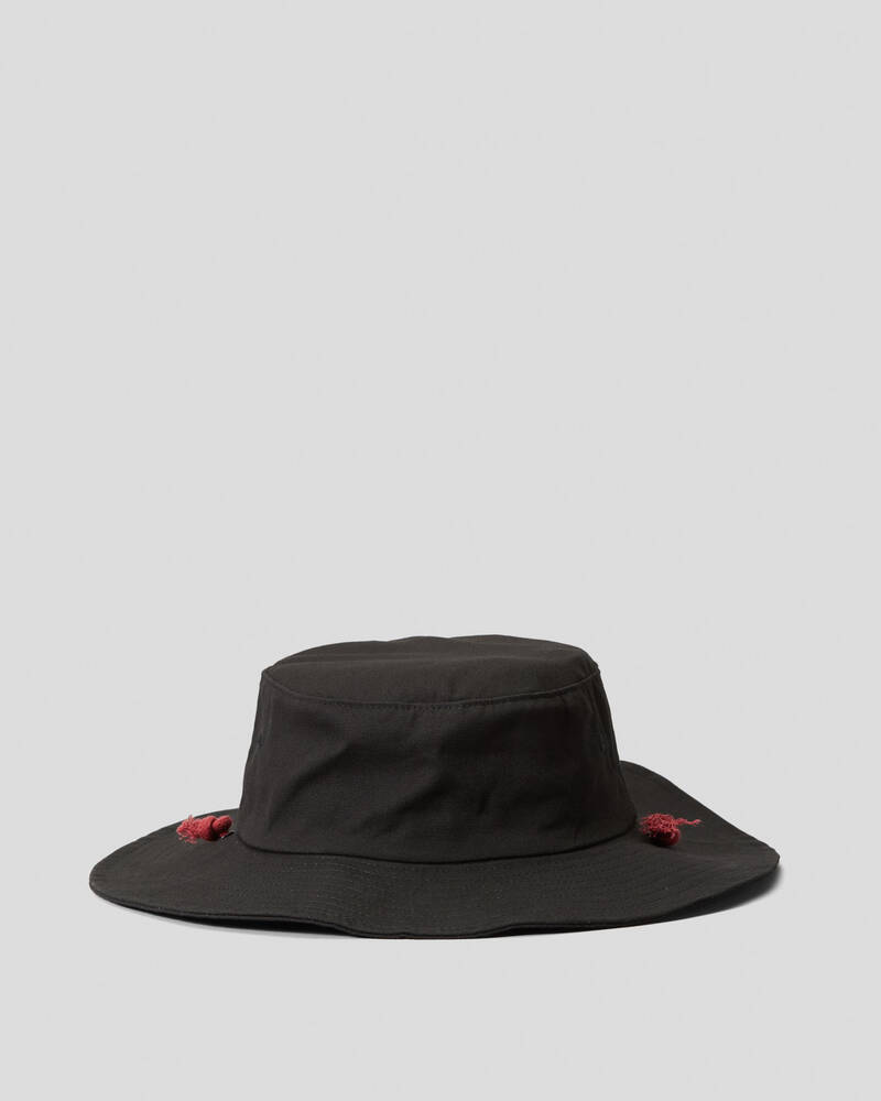 The Mad Hueys Chained Anchor Wide Brim Hat for Mens