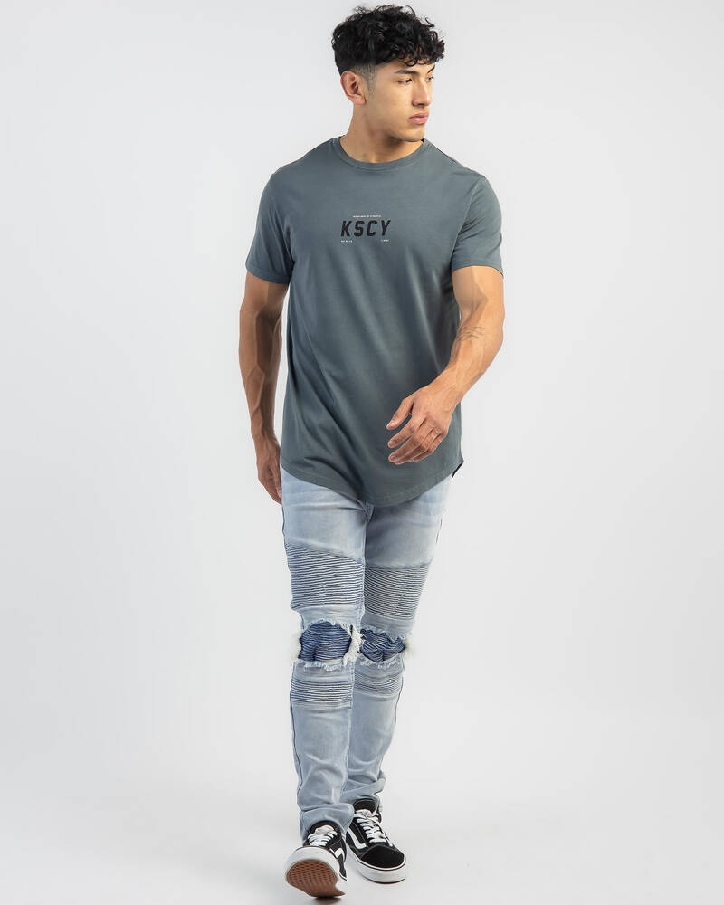 Kiss Chacey Canton Dual Curved T-Shirt for Mens