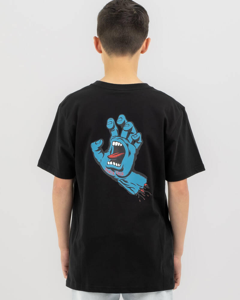 Santa Cruz Boys' Opus Screaming Hand T-Shirt for Mens
