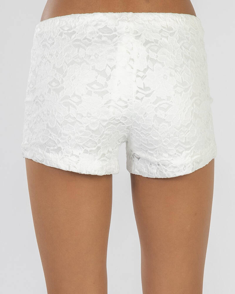 Mooloola Girls' Meli French Lace Shorts for Womens