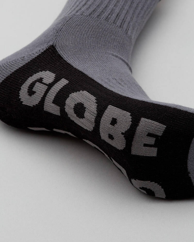 Globe Crew Socks 5 Pack for Mens