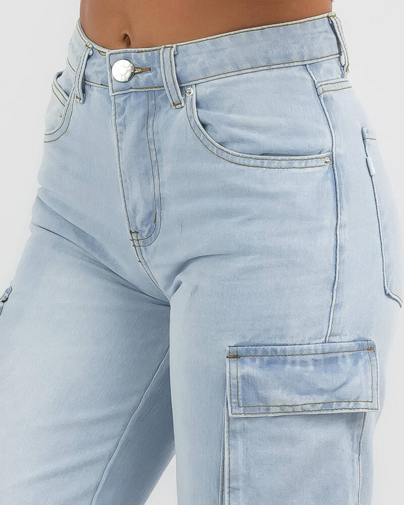 DESU Myles Cargo Jeans for Womens