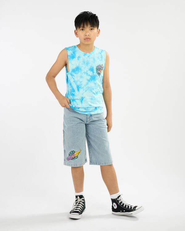 Sanction Boys' Surf's Up Denim Walk Shorts for Mens