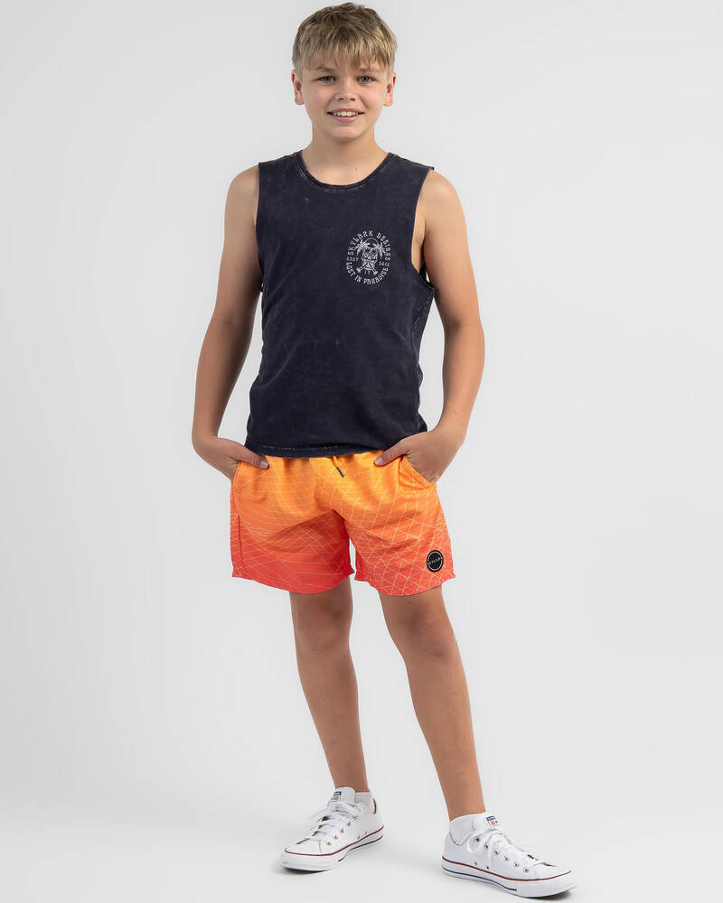 Skylark Boys' Pacific Elastic Waist Shorts for Mens