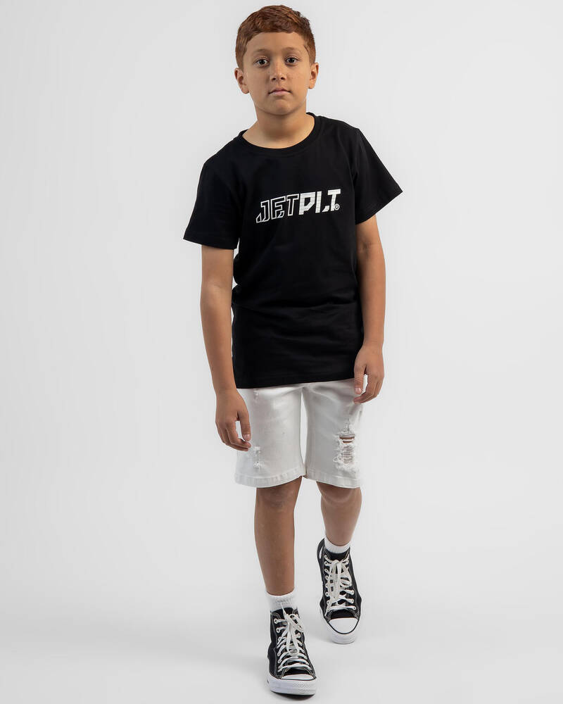 Jetpilot Boys' Spinal Youth T-Shirt for Mens