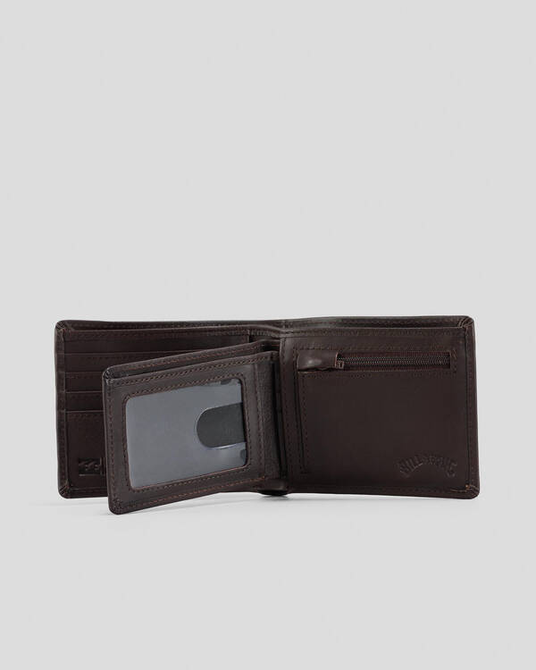 Billabong Scope 2 In 1 Leather Wallet for Mens