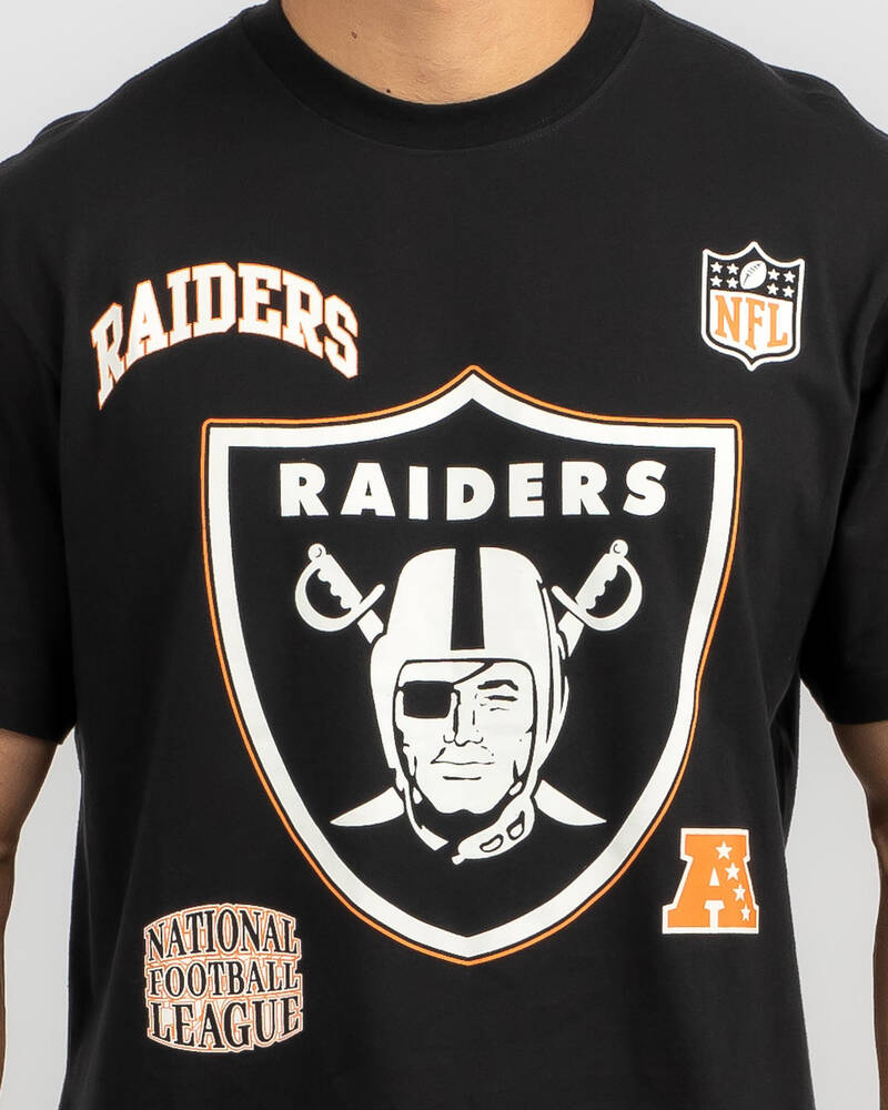 Majestic Las Vegas Raiders MLB Logomania T-Shirt for Mens