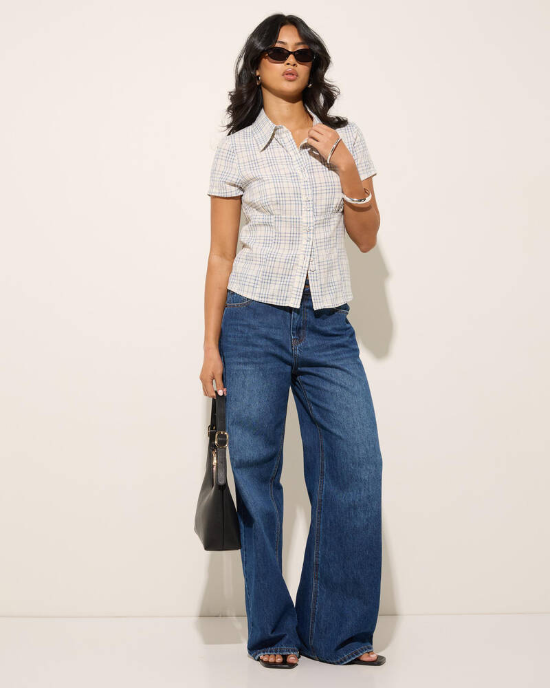 Mooloola Carrie Short Sleeve Shirt for Womens