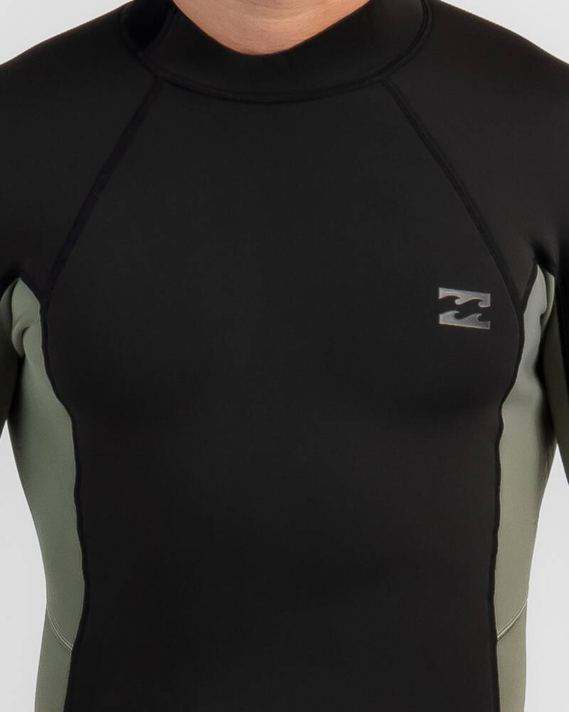 Billabong 2/2 Absolute Back Zip Short Sleeve Spring Suit for Mens