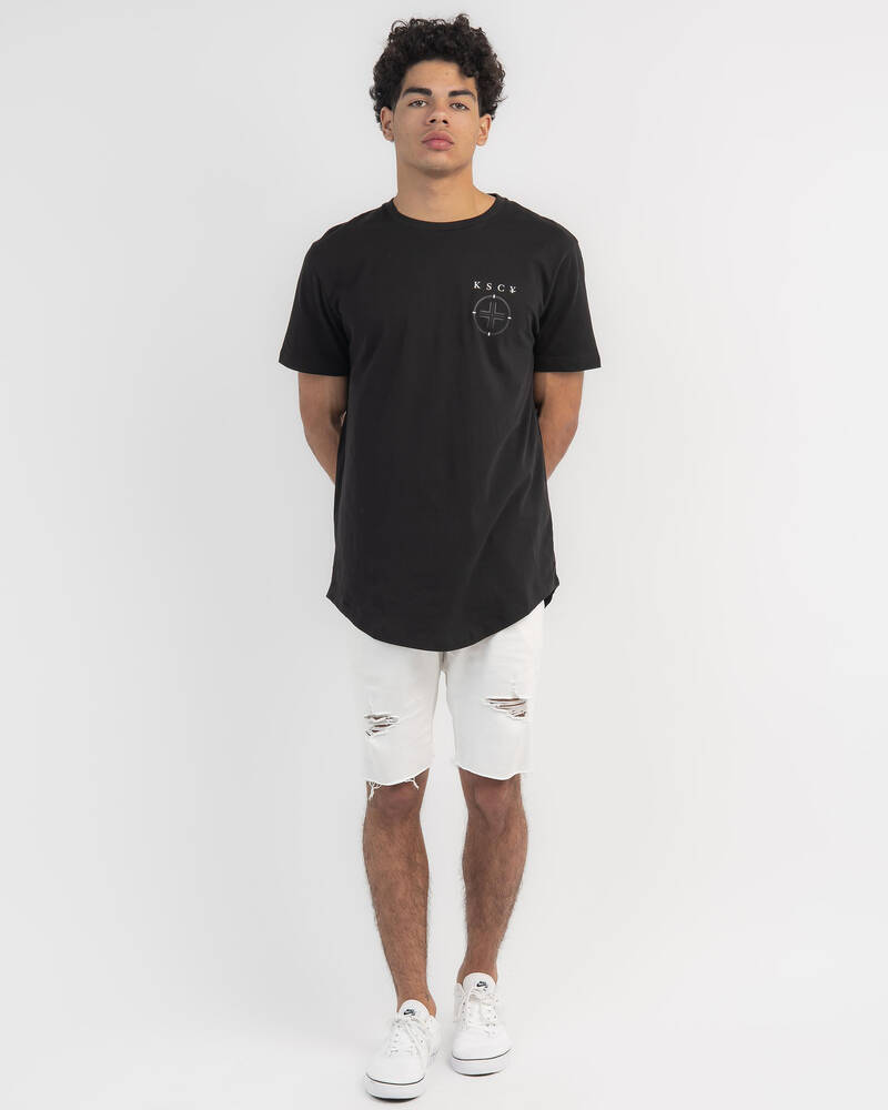 Kiss Chacey Slasher Dual Curved T-Shirt for Mens