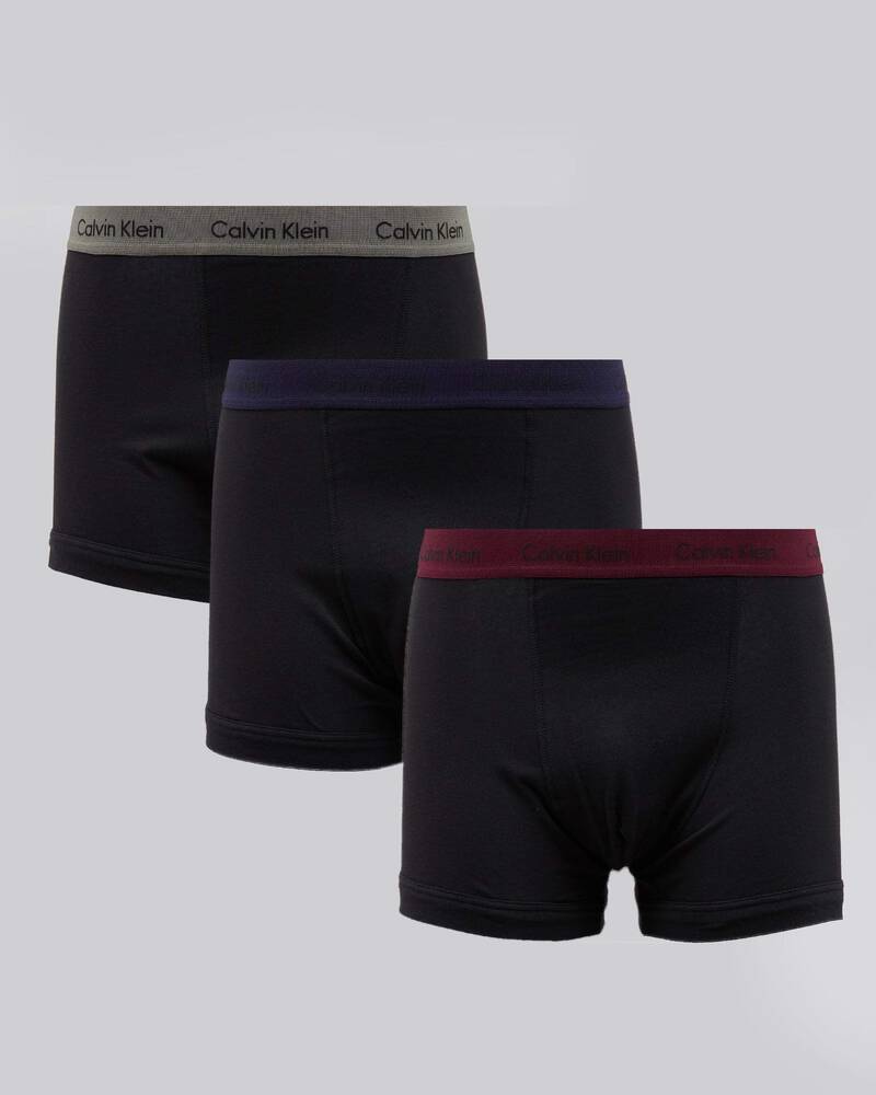 Calvin Klein Cotton Stretch Trunks Pack for Mens