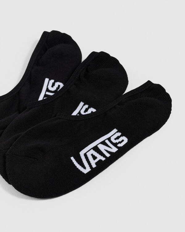Vans Super No Show Socks 3 Pack for Womens