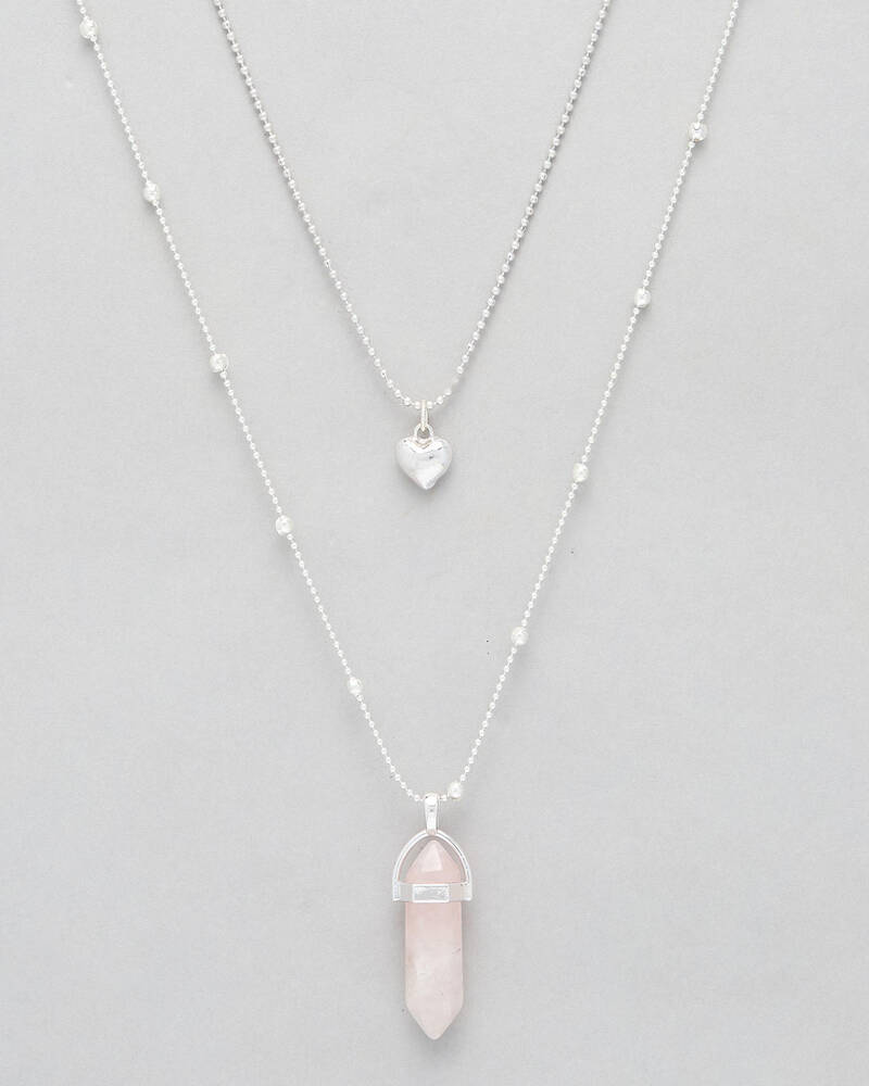 Karyn In LA Loyal Hearts Necklace Pack for Womens