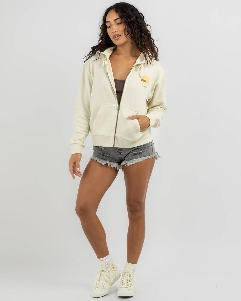 Rip Curl Line Up Zip Through Hoodie for Womens