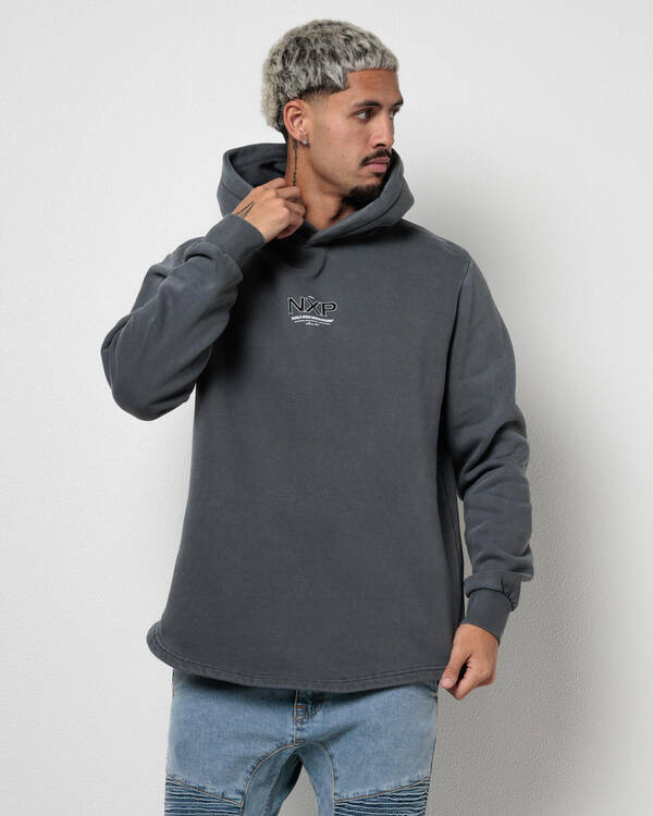 Nena & Pasadena Peak Dual Curved Hoodie for Mens
