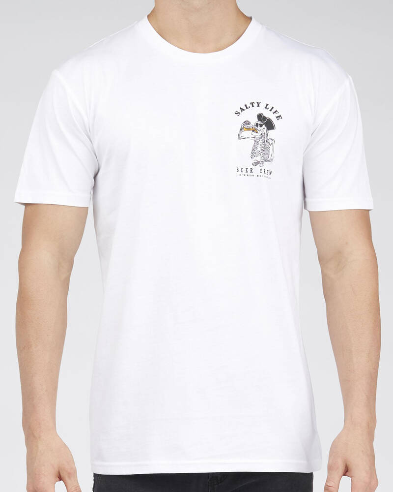 Salty Life Wasted T-Shirt for Mens