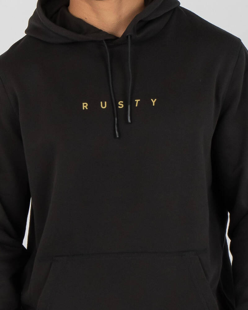 Rusty Short Cut Hoodie for Mens
