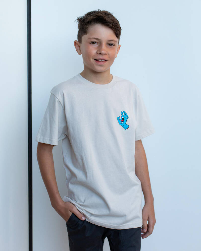 Santa Cruz Boys' Screaming Hand T-Shirt for Mens