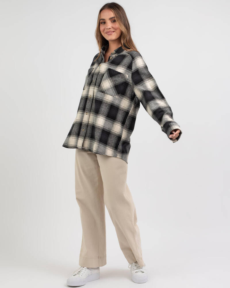 Rip Curl Count Flannel Shirt for Womens