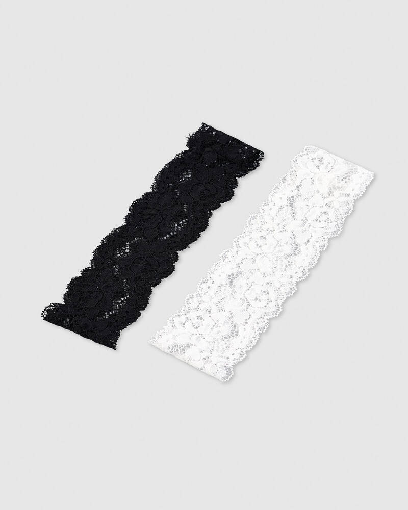 Karyn In LA Lace Stretch Headband Pack for Womens