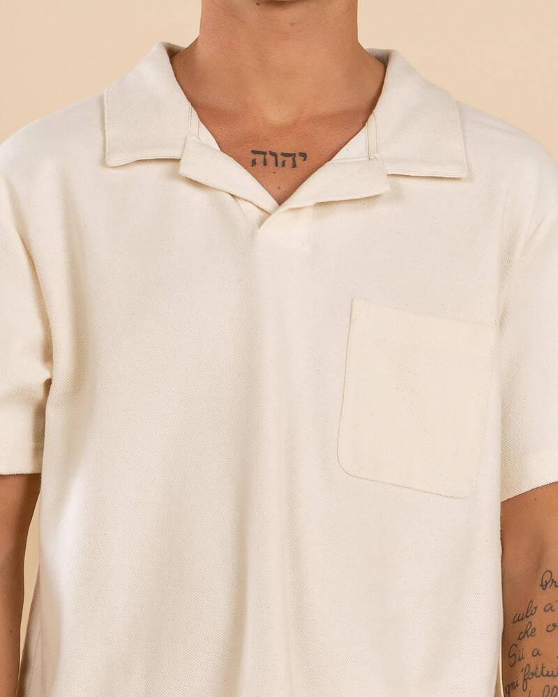 Rhythm Vintage Terry Polo Shirt for Mens