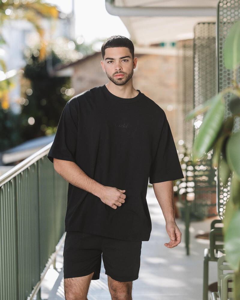 Lucid Parse Box Fit T-Shirt for Mens