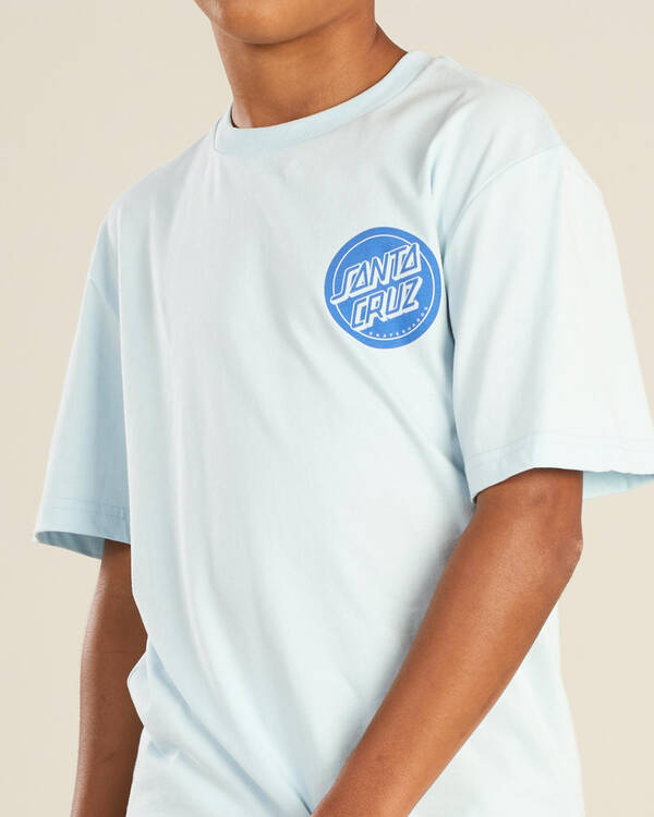 Santa Cruz Boys' Reverse Dot Mono T-Shirt for Mens