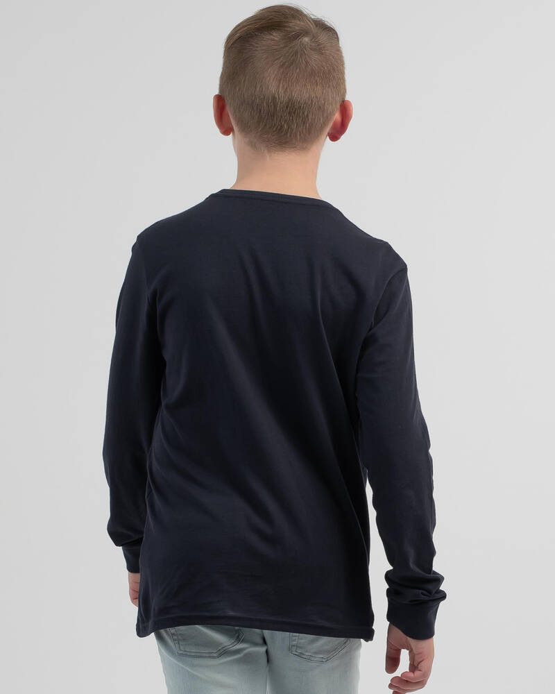 Quiksilver Boys' Stacked Long Sleeve T-Shirt for Mens