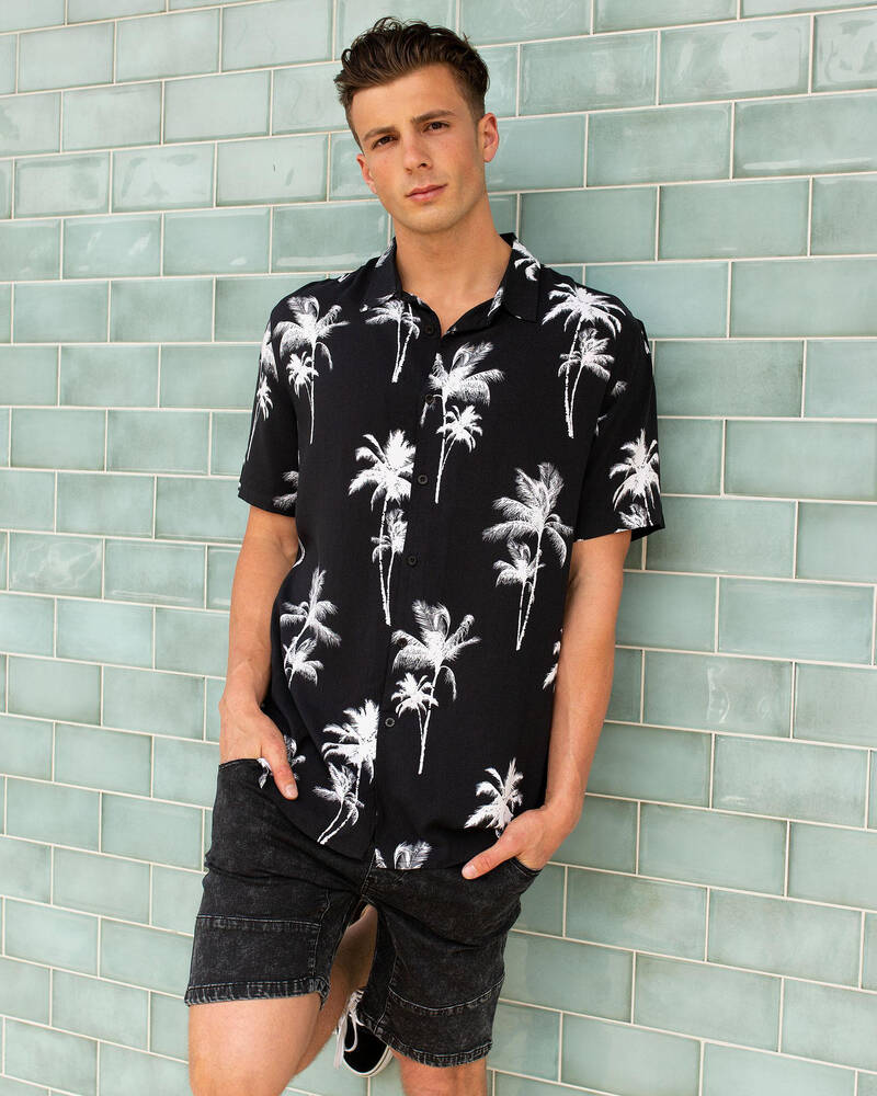 Lucid Palm Springs Short Sleeve Shirt for Mens image number null