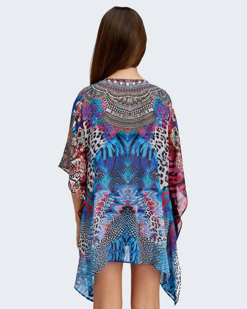 Kaiami Girls Jungle Kaftan Beach Cover for Womens