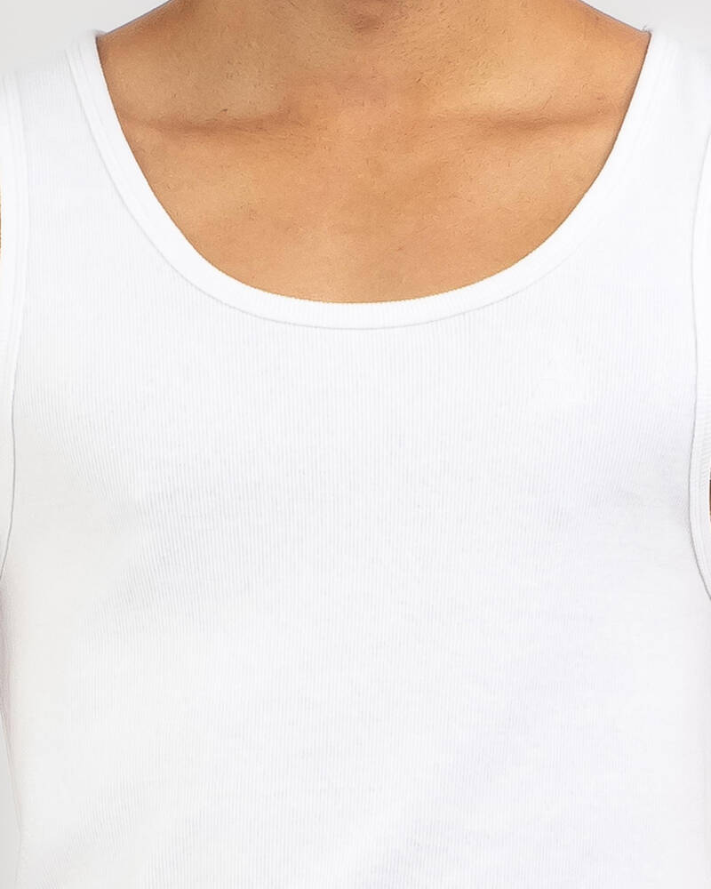 Lucid Crucial Ribbed Singlet for Mens