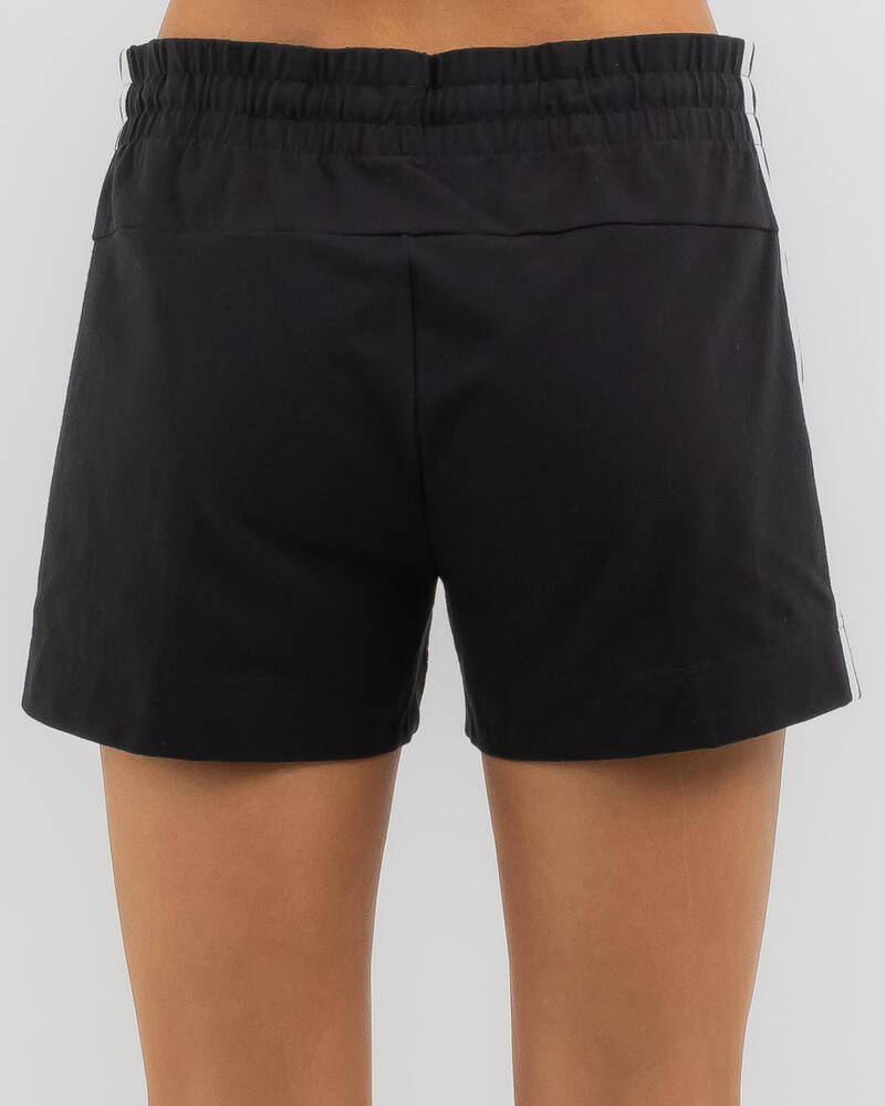 Adidas Essentials 3 Stripe Shorts for Womens
