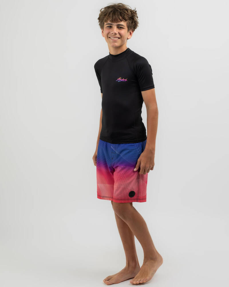 Skylark Boys' Exotic Short Sleeve Rash Vest for Mens