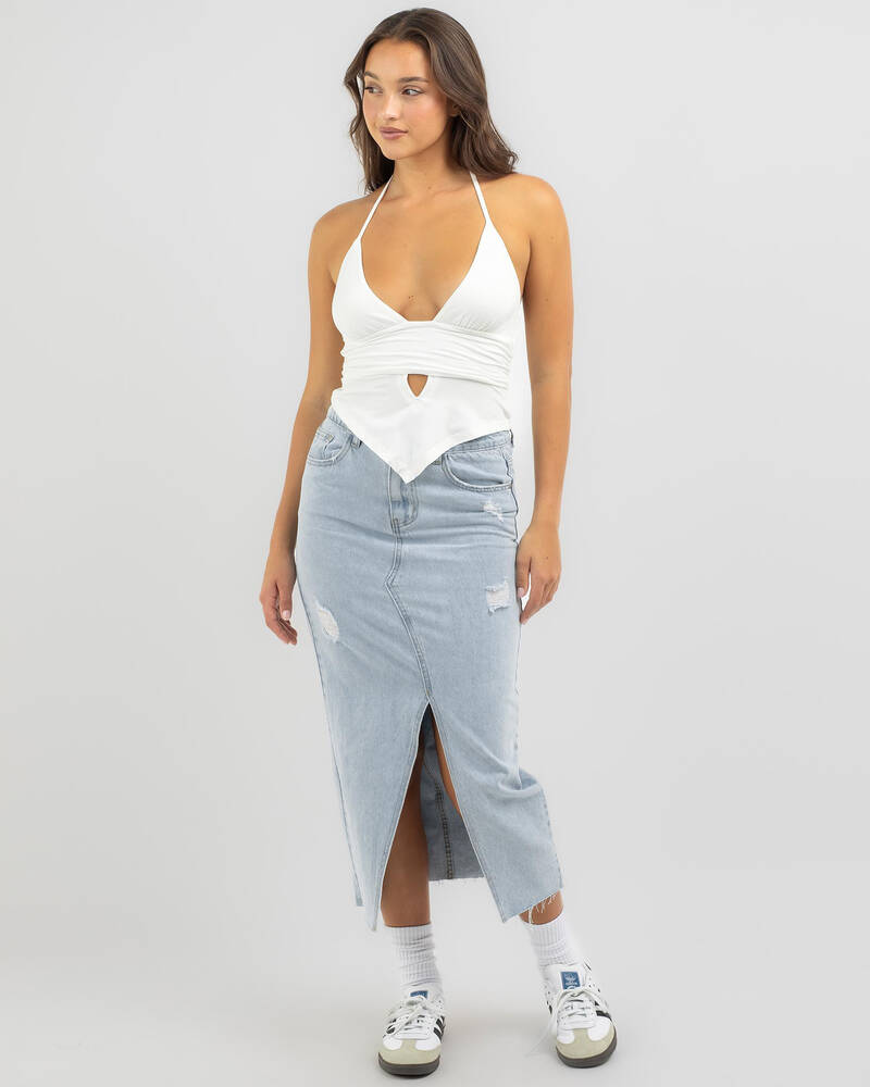 Luvalot Malia Halter Top for Womens