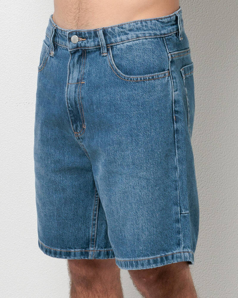 Thrills Slacker Denim Shorts for Mens