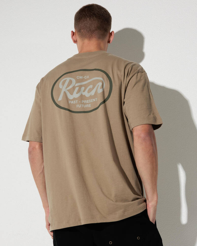 RVCA Standard Script T-Shirt for Mens