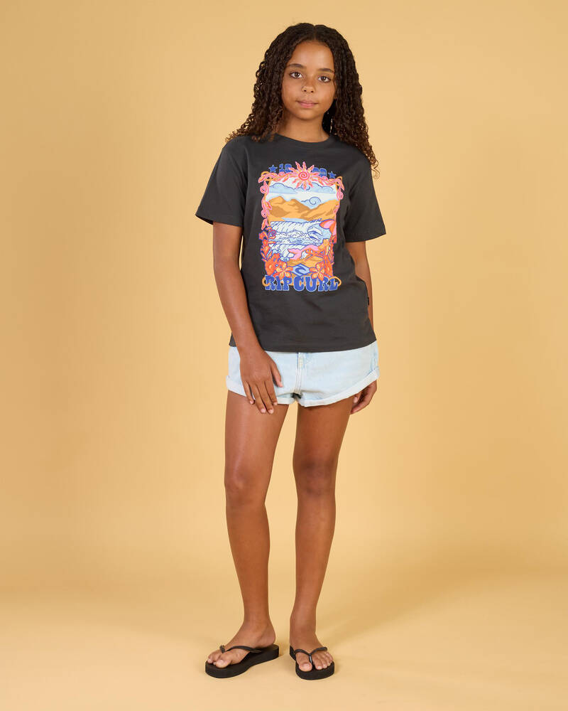 Rip Curl Girls' Sunshine Squad Band T-Shirt for Womens