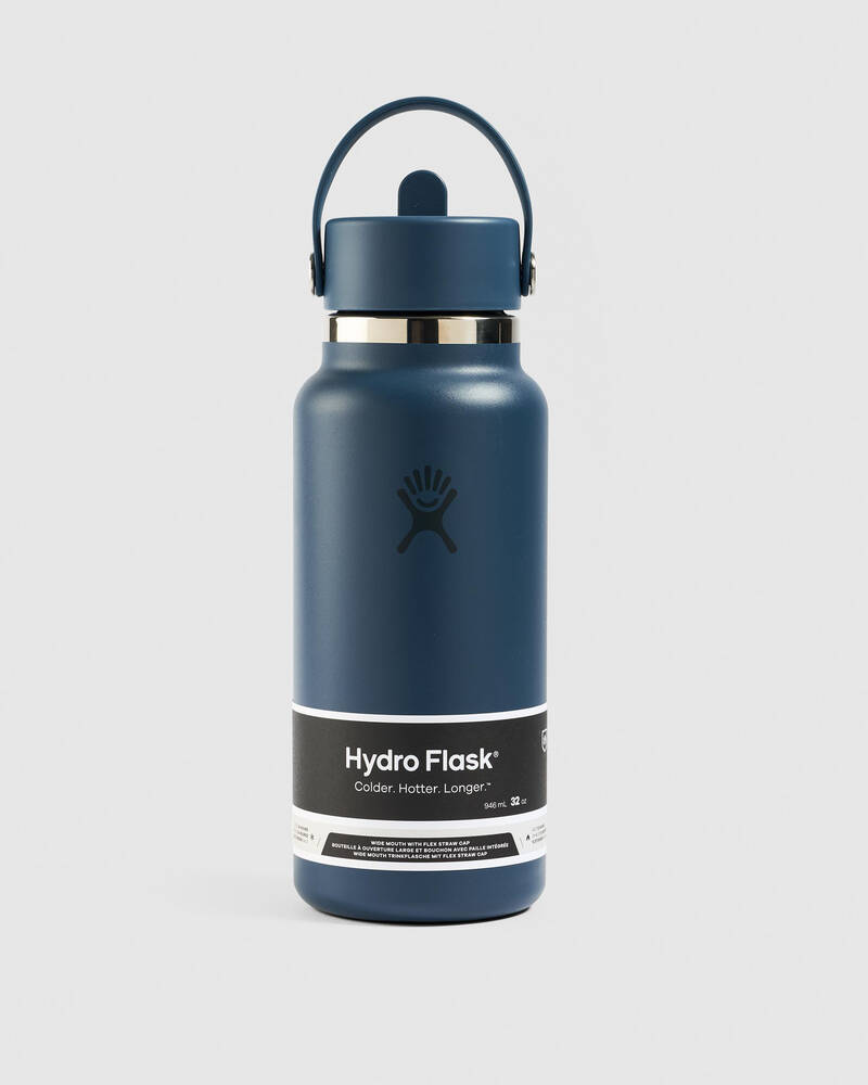 Hydro Flask 32 Oz Wide Flex Straw Cap Bottle for Unisex
